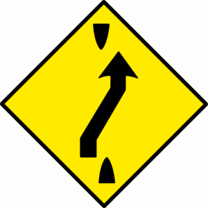 Traffic crossover ahead
